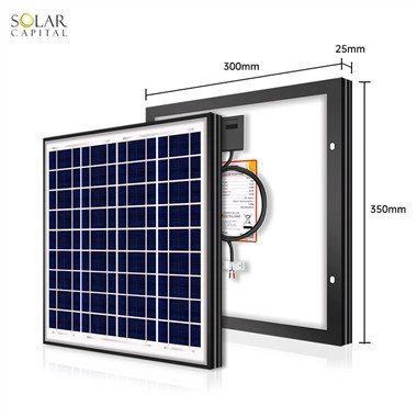 Полікристалічна сонячна панель 10 Вт